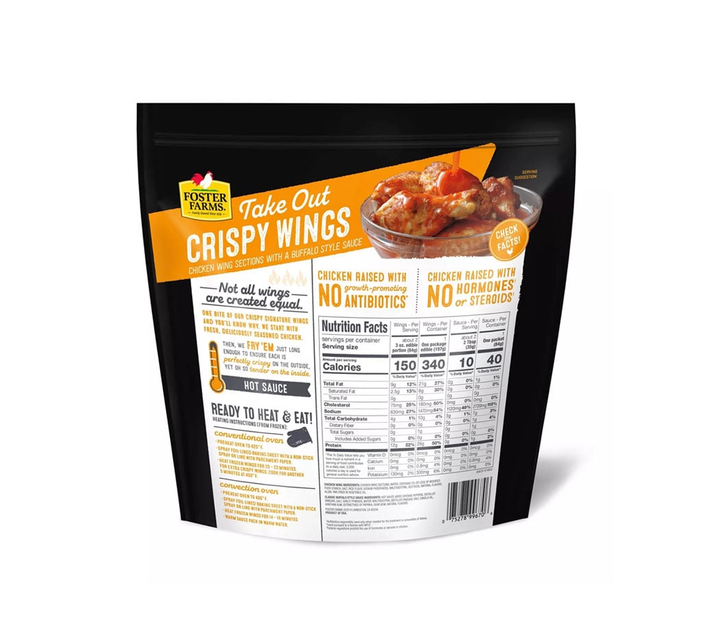 Foster Farms Takeout Crispy Classic Buffalo Wings - Imagen 2